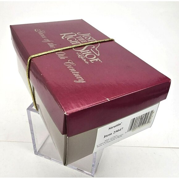 Just The Right Shoe "Struttin" Miniature Figurine 1975 By Raine PR606 - Picture 11 of 11